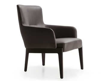 CHELSEA - Armchair with armrests _ Molteni & C. by Molteni - view 2